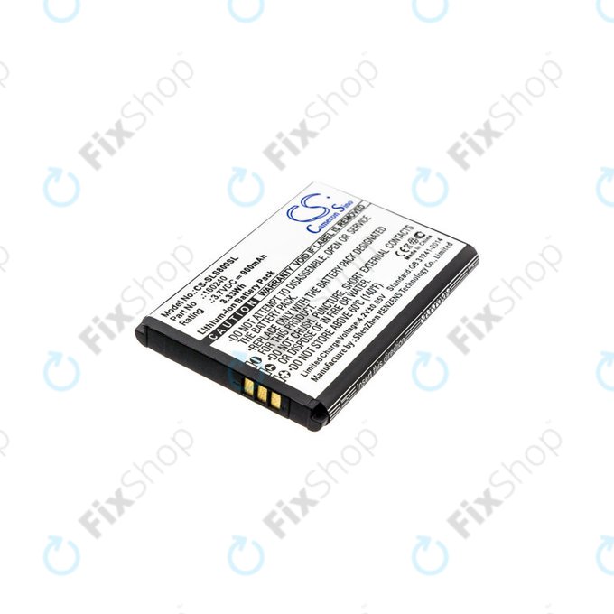 Baterija za Steelseries 61298rx, Siberia 840, 900mAh, Li-Ion, 3.7V, 160240, HQ