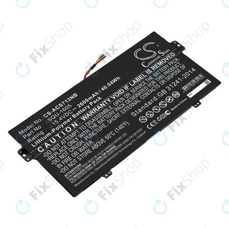Baterija za Acer SF713-51, 2600mAh, Li-Pol, 15.4V, SQU-1605, HQ