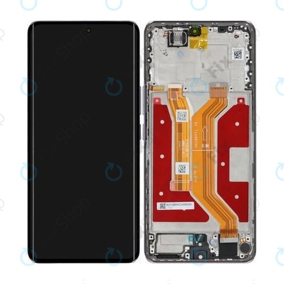 Honor Magic7 Lite - LCD zaslon + steklo na dotik + okvir (Titanium Purple) - 0235AMMP Genuine Service Pack