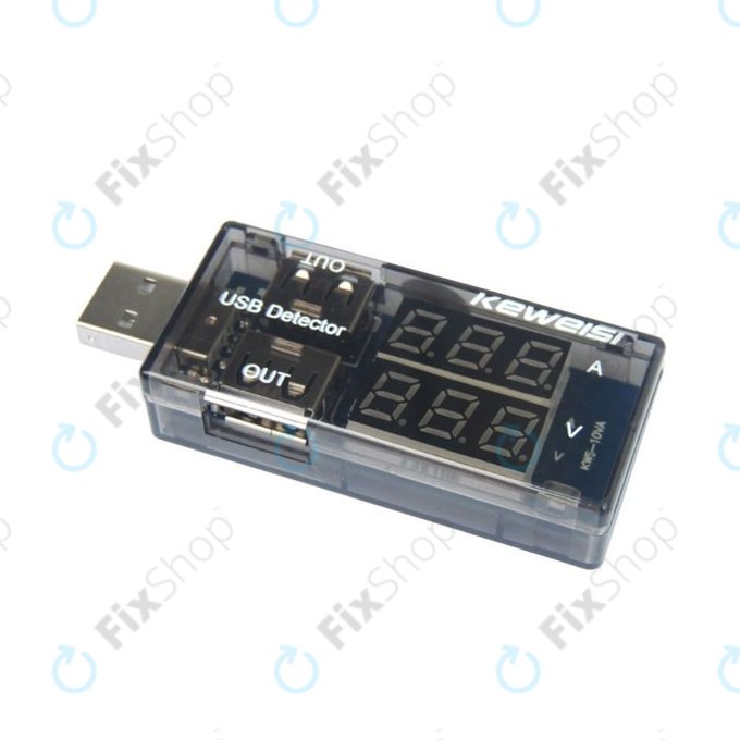 Keweisi - USB tester za polnjenje pametnih telefonov (IN/OUT)