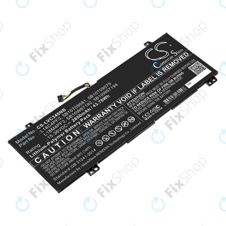 Baterija za Lenovo Ideapad C340, Ideapad Flex, 2850mAh, Li-Pol, 15.36V, L18C4PF3, HQ