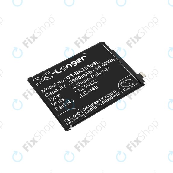 Baterija za Nokia 5.3, 3900mAh, Li-Pol, 3.85 V, LC-440, HQ