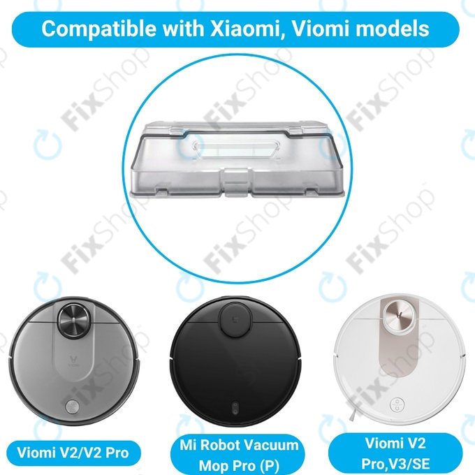 Xiaomi Mi Robot Vacuum Mop Pro (P), Viomi V2 Pro, V3, SE - Posoda za smeti