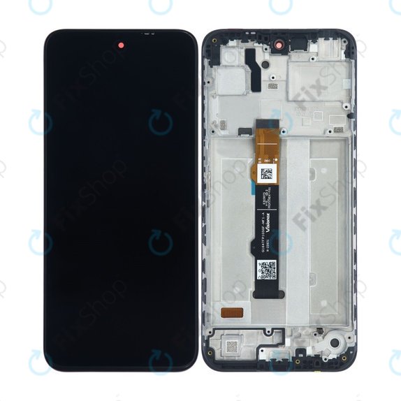Motorola Moto G41 XT2167 - LCD zaslon + steklo na dotik + okvir (Meteorite Black) TFT