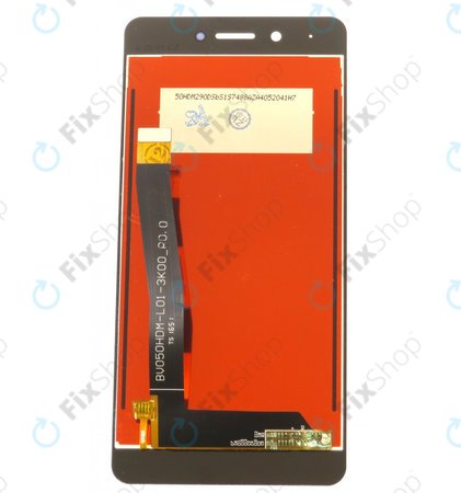 Huawei Nova Smart, Enjoy 6s, Honor 6c - LCD zaslon + steklo na dotik + okvir + baterija (White) - 02351FUU Genuine Service Pack
