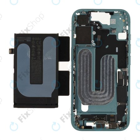 Srednji okvir z baterijo za iPhone 16 | Green | ZD076-00683 | Genuine Apple