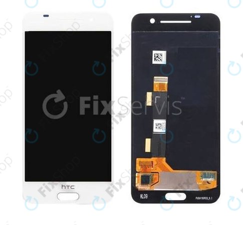 HTC One A9 - LCD zaslon + steklo na dotik (White) - 83H90189-02 Genuine Service Pack