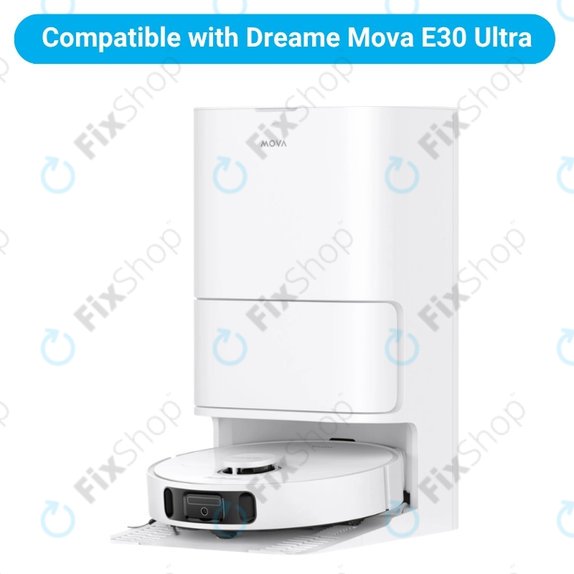 Komplet nadomestnih delov za Xiaomi Dreame Mova E30 Ultra (2x Glavna krtača, 4x Filter, 4x Stranska krtača)