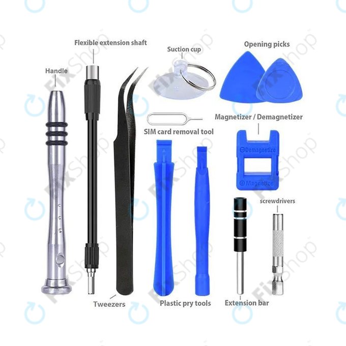 Kingsdun - profesionalni komplet orodij za telefon, osebni računalnik in elektroniko 115 v 1