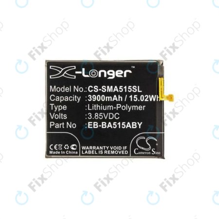 Samsung Galaxy A51 A515F - Baterija EB-BA515ABY, EB-BA515ABE 3900mAh HQ