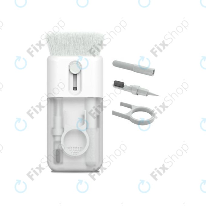 Večnamensko čistilno orodje z izvlekom ključev in krpo 6 v 1