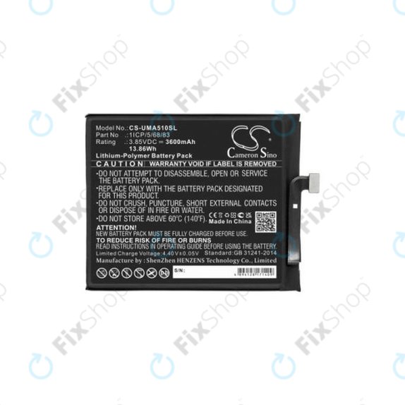 Umidigi A5 Pro - Baterija 1ICP/5/68/83 3600mAh HQ