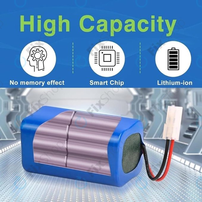 Xiaomi Essential (Mijia G1), Flyco FC-series, myVacBot SN500, Panasonic MC-series, Phicomm X3, Puppy R-series - Baterija Li-026418 Li-Ion 14.8V 2600mAh HQ