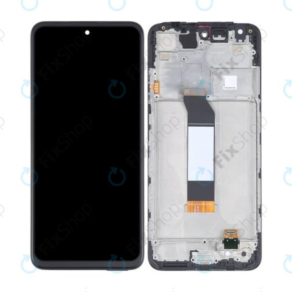 Xiaomi Redmi Note 10 5G, Poco M3 Pro 5G - LCD zaslon + steklo na dotik + okvir (Graphite Grey) TFT