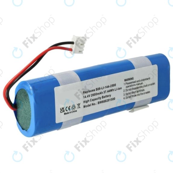 Ecovacs Deebot DJ35, DK35, DN55 - Baterija S08-LI-144-2500 Li-Ion 14.4V 2600mAh