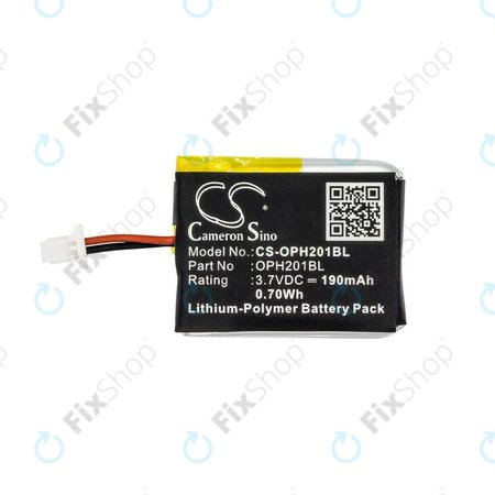 Baterija za Opticon OPN-2000, 190mAh, Li-Pol, 3.7V, OPH201BL, HQ
