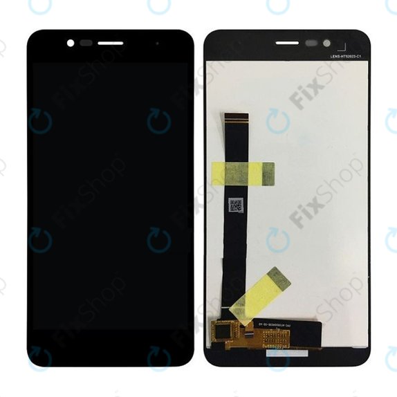 Asus Zenfone 3 Max ZC520TL - LCD zaslon + steklo na dotik (Black) TFT