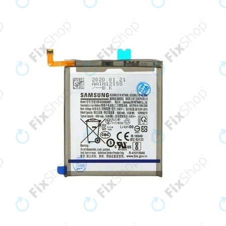 Samsung Galaxy S20 G980F - Baterija EB-BG980ABY 4000mAh - GH82-22122A Genuine Service Pack
