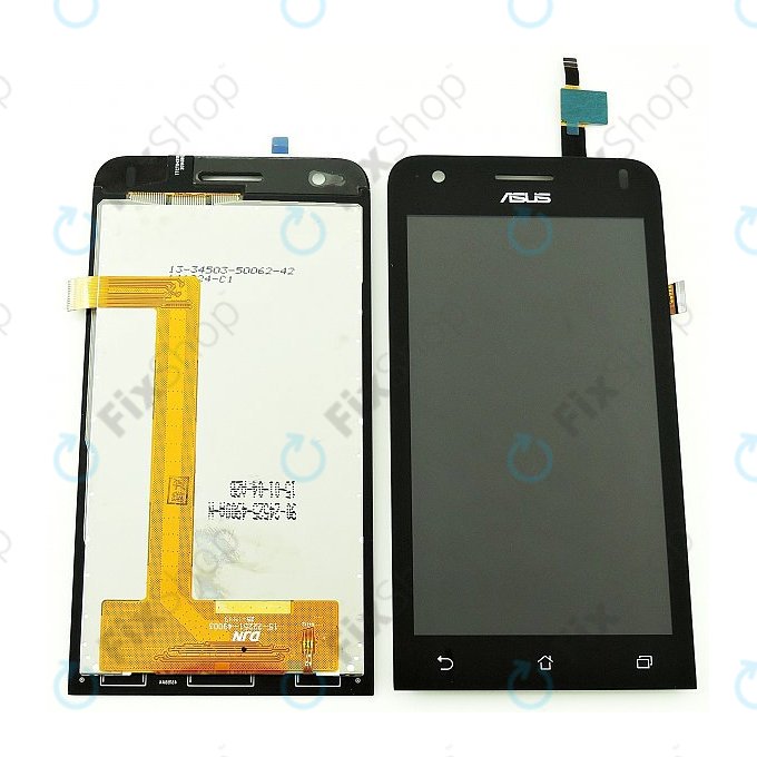 Asus Zenfone C ZC451CG - LCD zaslon + steklo na dotik + okvir (Black) TFT