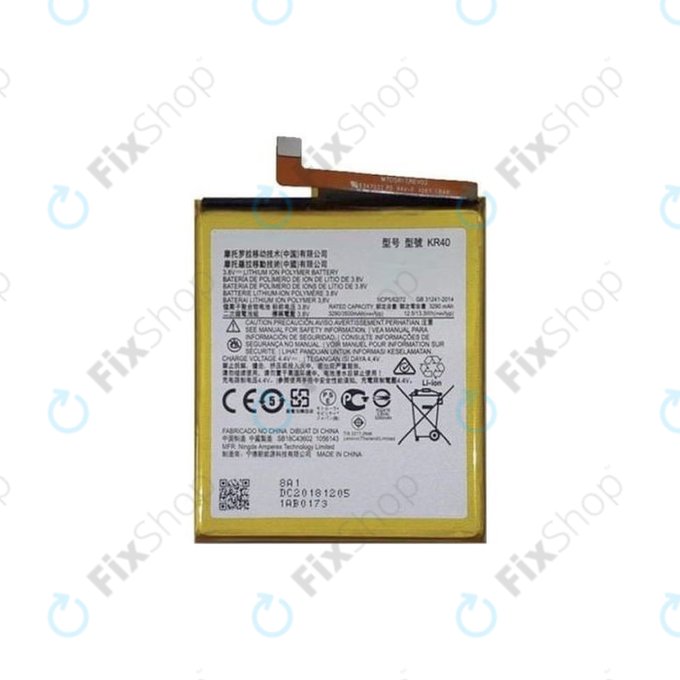 Motorola One Vision - Baterija KR40 3500mAh