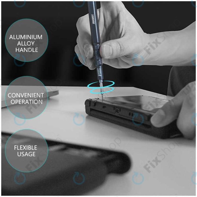 Jakemy JM-8175 - Komplet servisnega orodja za servis elektronike 50 v 1