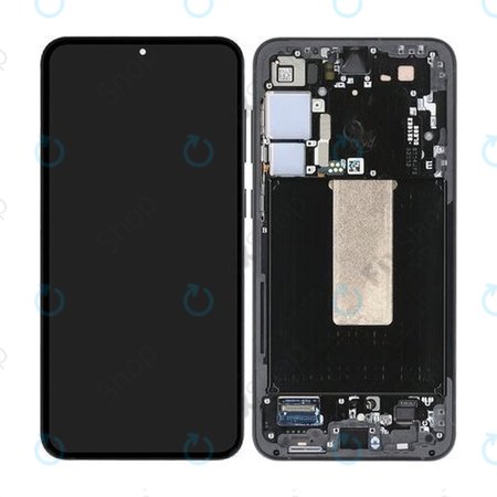 Samsung Galaxy S23 Plus S916B - LCD zaslon + steklo na dotik + okvir (Graphite) - GH82-30478E, GH82-30476E, GH82-30477E Genuine Service Pack