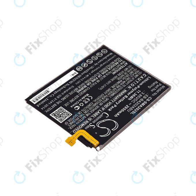 Baterija za Samsung A10e, A20e A202F, 2950mAh, Li-Pol, 3.85 V, EB-BA202ABU, HQ