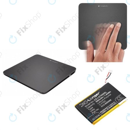 Baterija za Logitech Mx Master, 500mAh, Li-Pol, 3.7V, 533-000088, HB303450, HQ