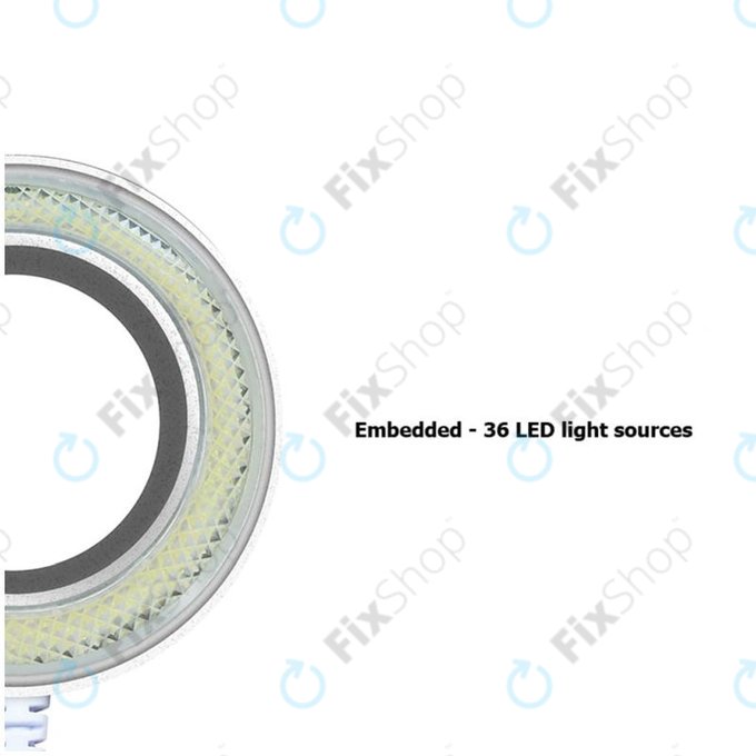 Sunshine SS-033C - Zaščitno steklo leče z LED osvetlitvijo ozadja