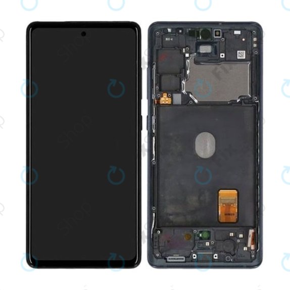 Samsung Galaxy S20 FE G780F - LCD zaslon + steklo na dotik + okvir (Black) OLED