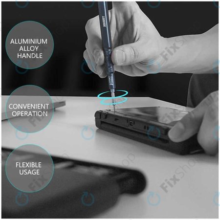 Jakemy JM-8175 - Komplet servisnega orodja za servis elektronike 50 v 1