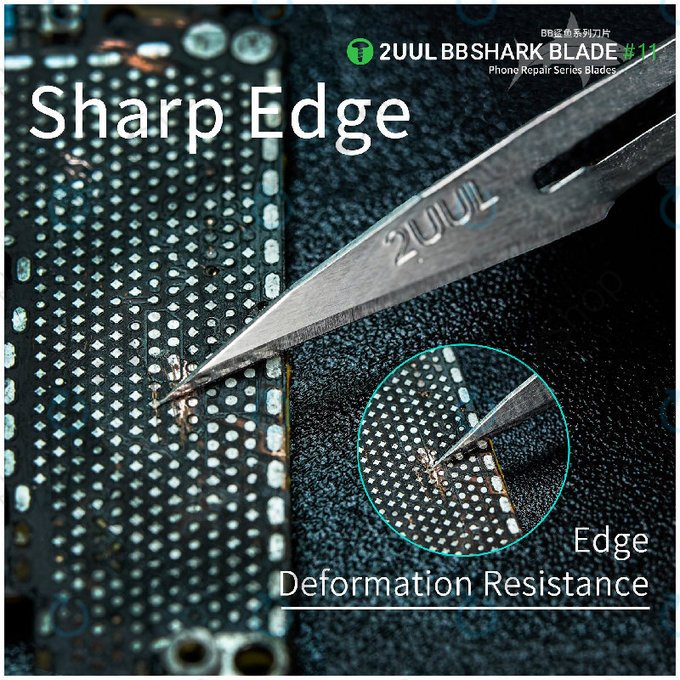 Rezila Shark št. 11, BB, 2UUL DA18, 100 kos/škatla