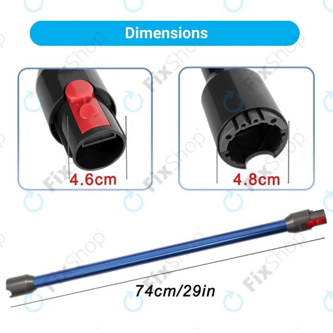 Dyson V12 - Sesalna palica (Moder)