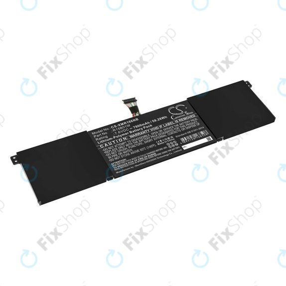 Baterija za Xiaomi Mi Pro 15.6 i3, i5, i6, 7800mAh, Li-Pol, 7.6V, R15B01W, HQ