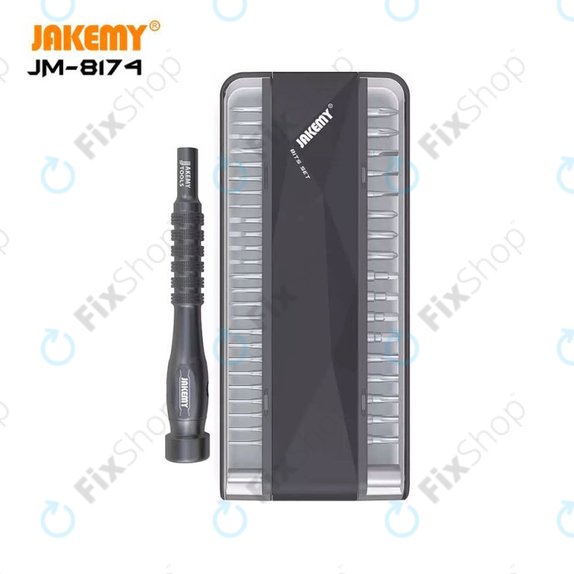 Jakemy JM-8174 - Set servisnega orodja za servis elektronike 45 v 1