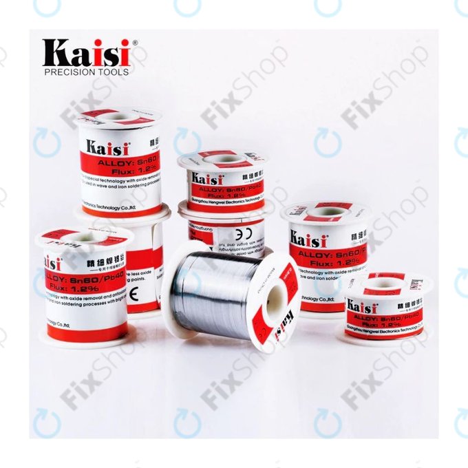 Kaisi - Žica za spajkanje za natančno spajkanje Sn/Pb - 0,3mm (50 g)