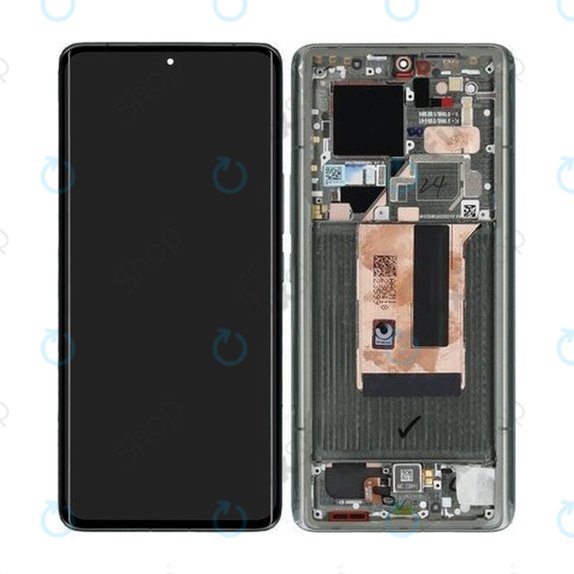 Xiaomi 13 Ultra - LCD zaslon + steklo na dotik + okvir (Green) - 56000500M100 Genuine Service Pack