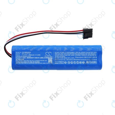 Xiaomi Mi Robot Vacuum Mop Pro (P), 2 (Mijia 2C), Viomi V2 Pro, Proscenic LDS M7 - Baterija STYJ02YM, MH1-4S1P-SC Li-Ion 14.4V 2600mAh HQ