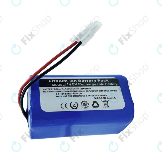 Xiaomi Essential (Mijia G1), Flyco FC-series, myVacBot SN500, Panasonic MC-series, Phicomm X3, Puppy R-series - Baterija Li-026418 Li-Ion 14.8V 2600mAh