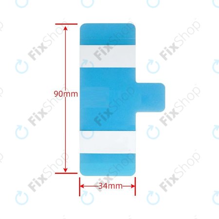 Univerzalno lepilo za baterije - 34 x 90mm
