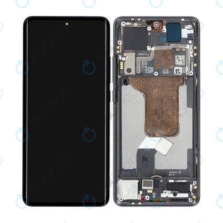 Xiaomi 12, 12X - LCD zaslon + steklo na dotik + okvir (Gray) - 5600030L3A00, 56000300L300 Genuine Service Pack