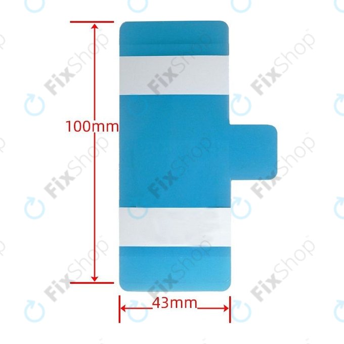 Univerzalno lepilo za baterije - 43 x 100mm