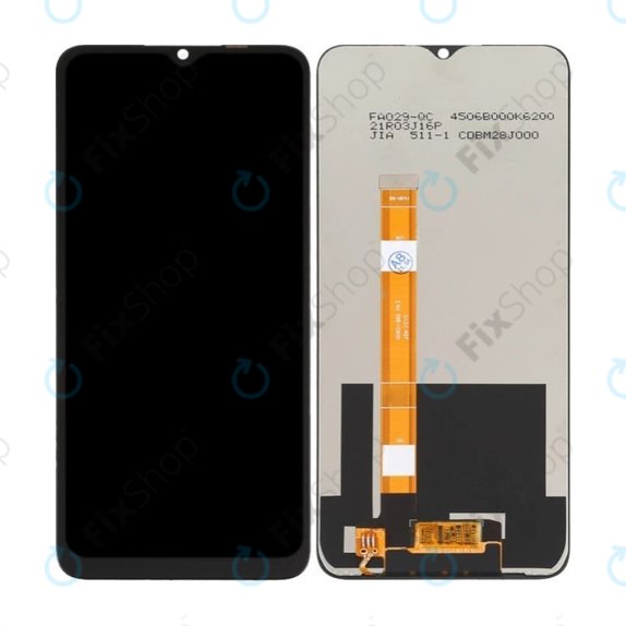 Oppo A16, A16s, A54s - LCD zaslon + steklo na dotik TFT