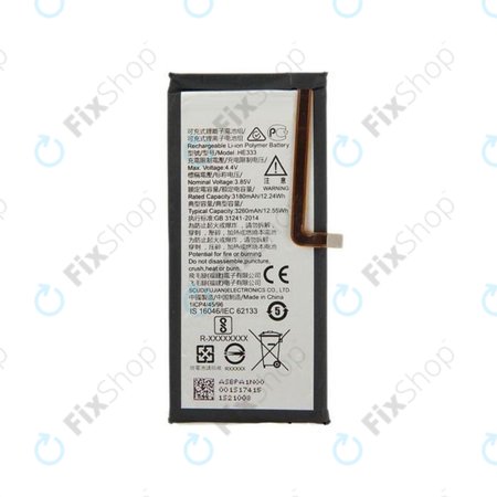 Nokia 8 Sirocco - Baterija HE333 3260mAh