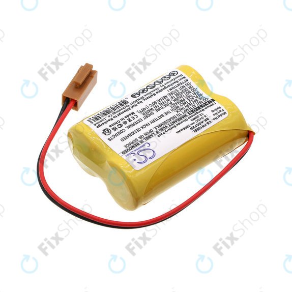 Baterija za Beta iSV Amplifier, 2200mAh, Li-MnO2, 6V, BR-AGCF2W, HQ