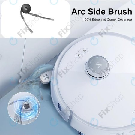 Xiaomi Roborock Qrevo Curv, Qrevo Edge, Saros 10, Saros 10R, QV 35A - stranska krtača