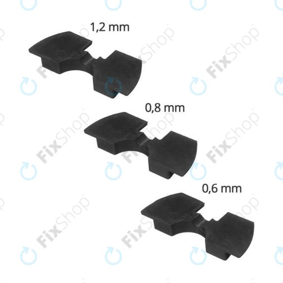 Xiaomi Mi Electric Scooter 1S, 2 M365, Essential, Pro, Pro 2 - Blažilniki vibracij (Black) - 3 kosi