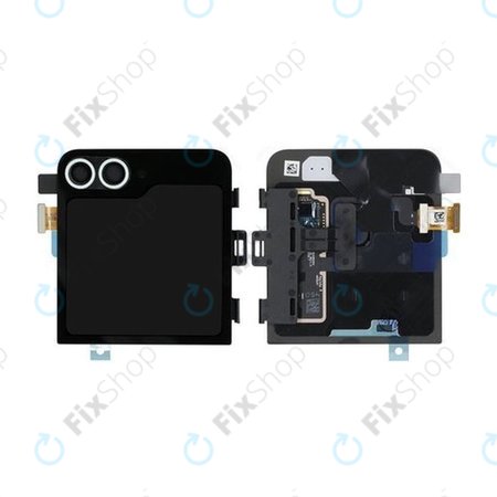 Samsung Galaxy Z Flip 6 F741B - LCD zaslon + steklo na dotik + okvir (zunanji) (Mint) - GH97-30012D Genuine Service Pack