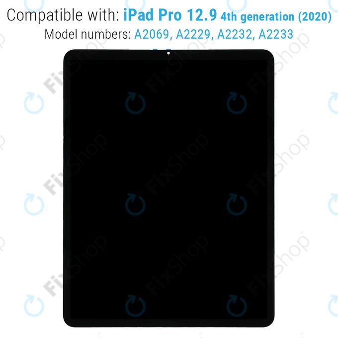 Apple iPad Pro 12.9 (4th Gen 2020) - LCD zaslon + steklo na dotik + modul IC Refurbished