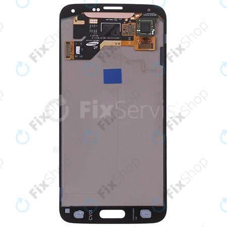 Samsung Galaxy S5 Mini G800F - LCD zaslon + steklo na dotik (Charcoal Black) - GH97-16147A Genuine Service Pack